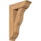 Ekena Millwork Funston Traditional Smooth Bracket w/ Offset Brace, Western Red Cedar, 7 1/2"W x 22"D x 34"H BKT0806X22X34FST01SWR - alternate 1